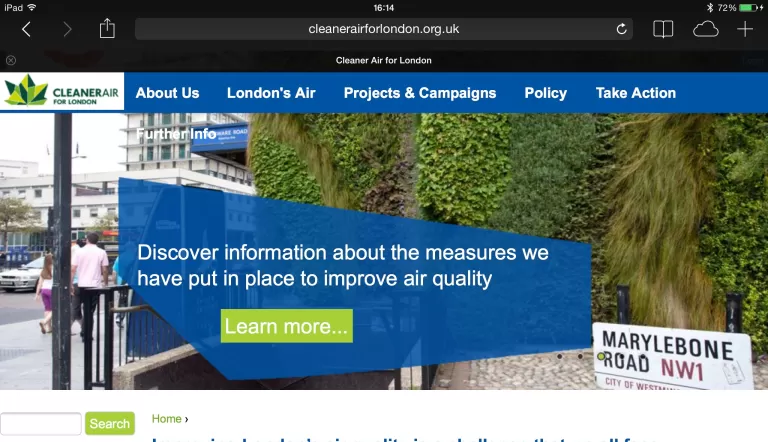 Cleaner Air for London